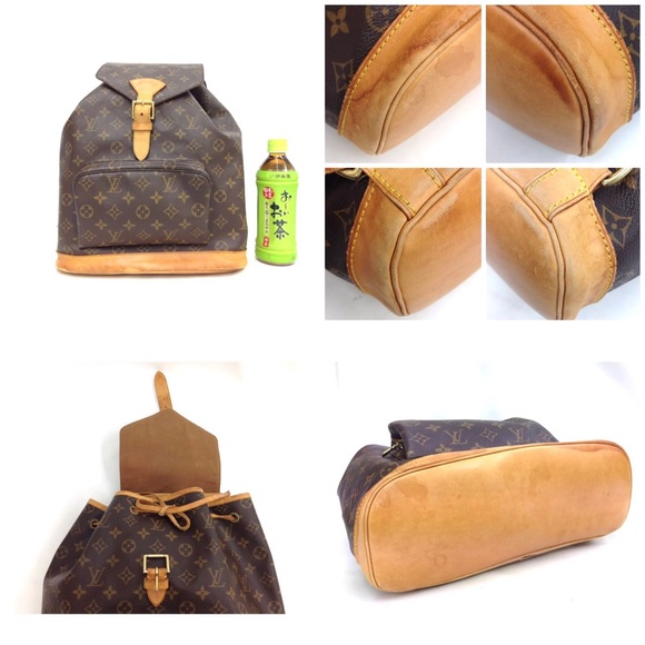 Auth Louis Vuitton Montsouris GM Backpack Bag - Picture 5 of 8